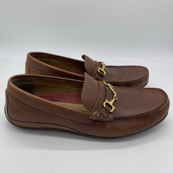 Florsheim Horsebit Driving Loafer Men\'s 11 Brown Leather Moc Toe Penny Driver main image 14